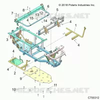 CHASSIS, RAHMEN AND FRONT BUMPER