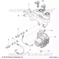 BRAKES, MASTER CYLINDER AND ABS MODULE