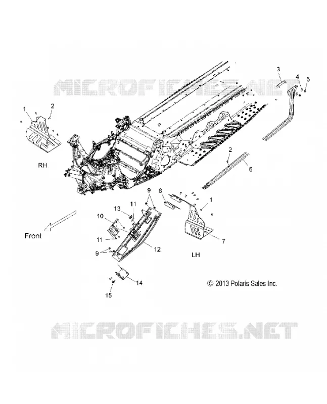 CHASSIS, CLUTCH GUARD AND FUßSTÜTZES