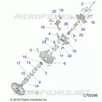 ANTRIEB, PRIMARY CLUTCH