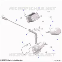 ENGINE, DIPSTICK &amp; OIL FILTER