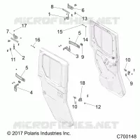 DOORS, REAR, MOUNTING