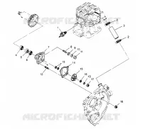 WASSERPUMPE Sportsman 4x4 W948040 (4926842684C014)