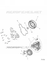 MOTOR, STATOR AND COVER