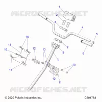 LENKUNG, H-BAR, LENKUNG POST, GRIPS