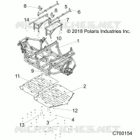 CHASSIS, MAIN FRAME AND SKID PLATES