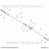 DRIVE TRAIN, FRONT KARDANWELLE