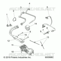 FUEL SYSTEM, RAIL, LINES AND DROSSELN BODY