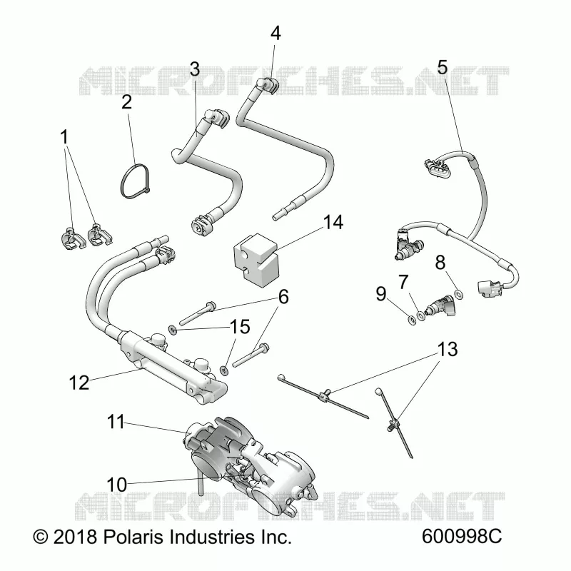 FUEL SYSTEM, RAIL, LINES AND DROSSELN BODY