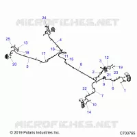 BRAKE LINES AND MASTER CYLINDER
