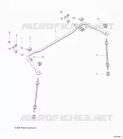 SUSPENSION, REAR STABILISATORSTANGE