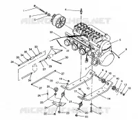 MOTORAUFHÄNGUNG RXL/0930768 and RXL SKS/0930568 (4922992299025A)