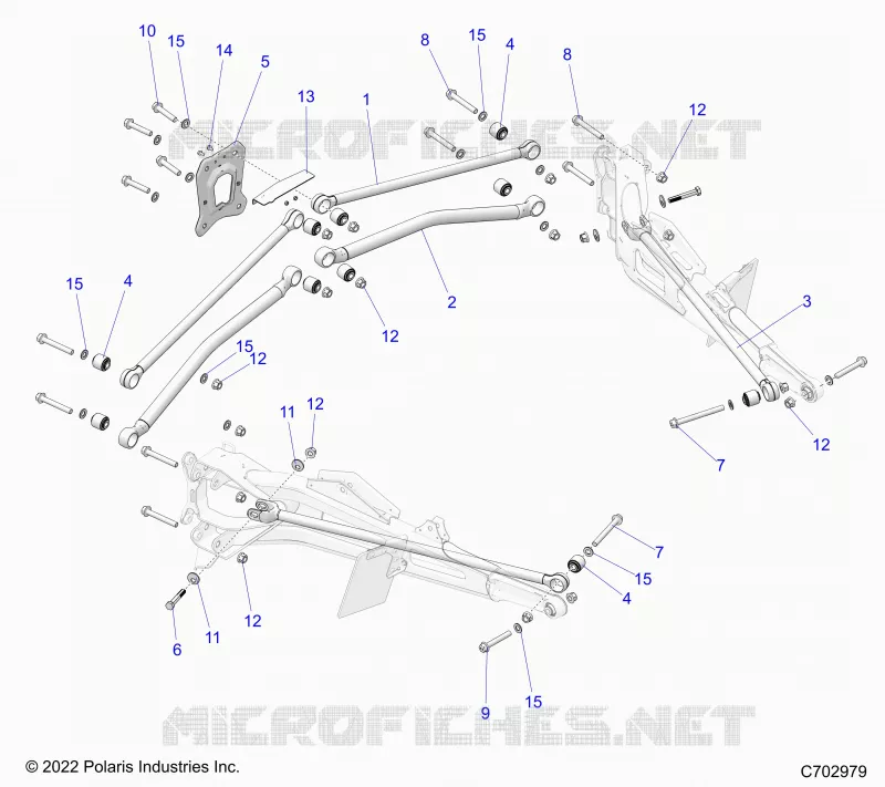 HINTERRADAUFHÃ„NGUNG TRAILING ARMS MOUNTING