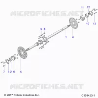 HINTERRADAUFHÃ„NGUNG AXLE