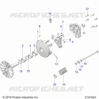 ANTRIEB, PRIMARY CLUTCH