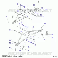FRONT SUSPENSION CONTROL ARMS