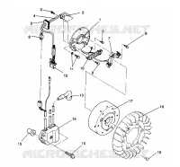 MAGNETO ASSEMBLY LITE/0933433 AND  LITE DELUXE/0933431 (4922972297037A)