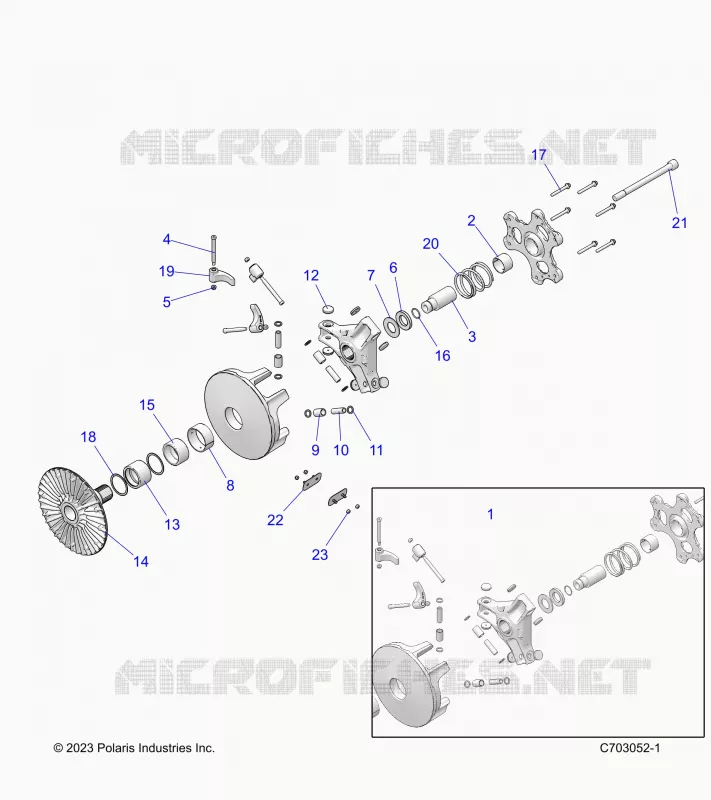 ANTRIEB, PRIMARY CLUTCH