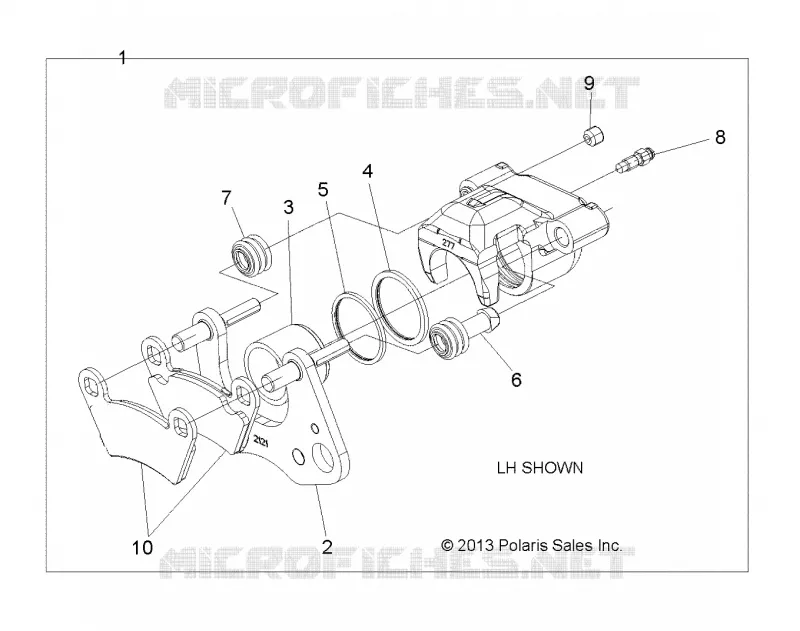 BRAKES, BREMSZANGE VORNE