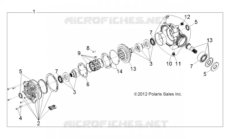 ANTRIEB, FRONT GEARCASE