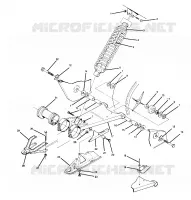SWING ARM WELDMENT AND FEDER  ASSEMBLY (4914891489021A)