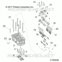 ENGINE, ZYLINDERKOPF AND VALVES