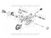 SWING ARM/HINTER GETRIEBEGEHÄUSE MOUNTING