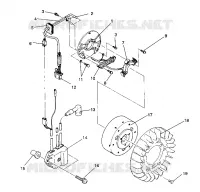 MAGNETO ASSEMBLY LITE GT / 0933133 (4923232323036A)