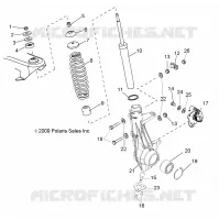 FRONT SUSPENSION STREBE
