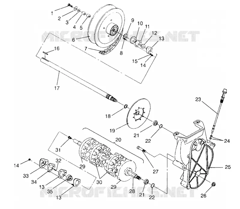ANTRIEB ULTRA SKS 0960578, EUROPEAN ULTRA SKS E960578, and ULTRA RMK 09 (4931683168B014)