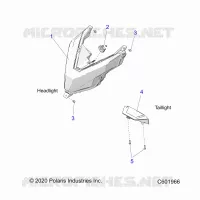 ELEKTRIC, HEADLIGHT AND TAILLIGHT
