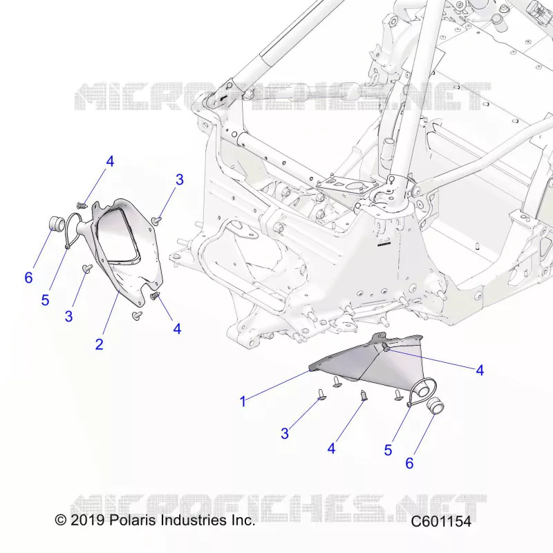 CHASSIS, TIE ROD BOOT ASM.