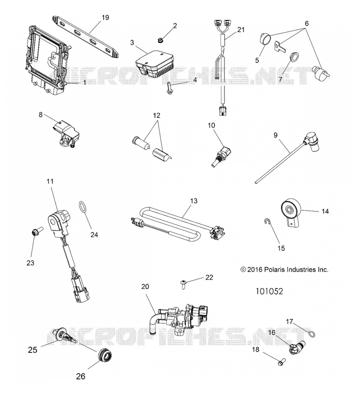 ELEKTRIC, SWITCHES, SENSORS, ECU AND CONTROL MODULES