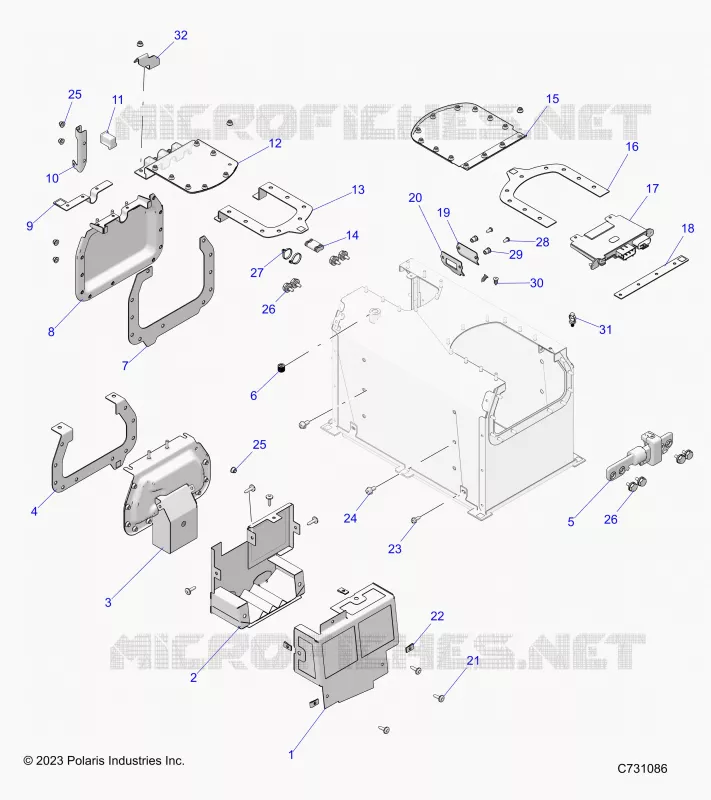 ELEKTRIC, BATTERY, SERVICE COMPONENTS, R24E3SC4DD (C731086)