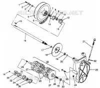 ANTRIEB ASSEMBLY Storm 0965782, Storm SKS 0965582,  Euro Storm E965782, (4931593159C010)