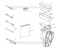 TOOL KIT 500 INDY 0982764(A)(B) AND EUROPEAN 500 INDY E982764A (4942104210D002)