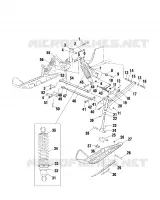 FRONT SUSPENSION AND SKI
