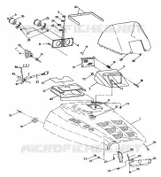 HAUBE ASSEMBLY 440 XCR (4921352135007A)