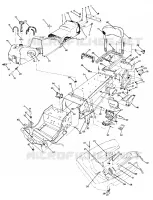 CHASSIS AND SITZ TRAIL DELUXE UPDATED 2/90 (4916831683003A)