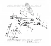 FRONT Drehmomentarm