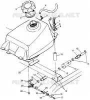 TREIBSTOFF TANK