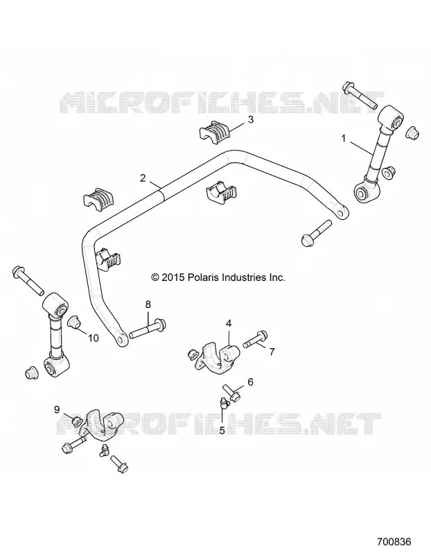 FRONT SUSPENSION STABILIZER BAR- R18RHE99NK (700836)