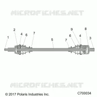 ANTRIEB, FRONT HALF SHAFT