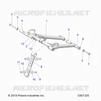 SUSPENSION, FRONT DREHMOMENTARM