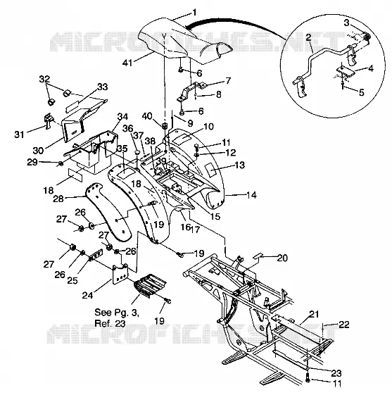 HINTER CAB ASSEMBLY Trail Blazer W937221 (4924082408002A)
