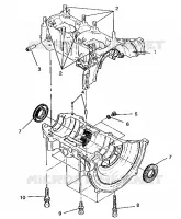 CRANKCASE ASSEMBLY SPORT SKS E940243 (49273627360027)