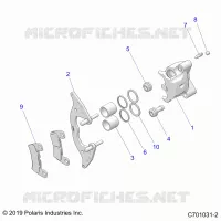 VORDERBREMSE CALIPER