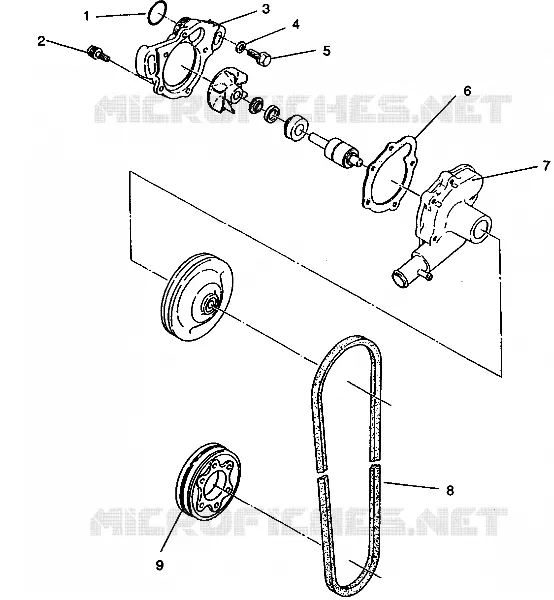 WASSERPUMPE CLASSIC E942865 and  CLASSIC TOURING E942875 (49274027400041)