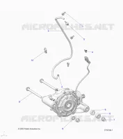 ANTRIEB, FRONT GEARCASE MOUNTING