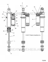 HINTERRADAUFHÃ„NGUNG SHOCK INTERNALS
